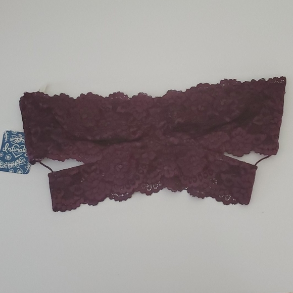 33. 🆕 Free People Deep In the Dark Bandeau Bra - Picture 8 of 10